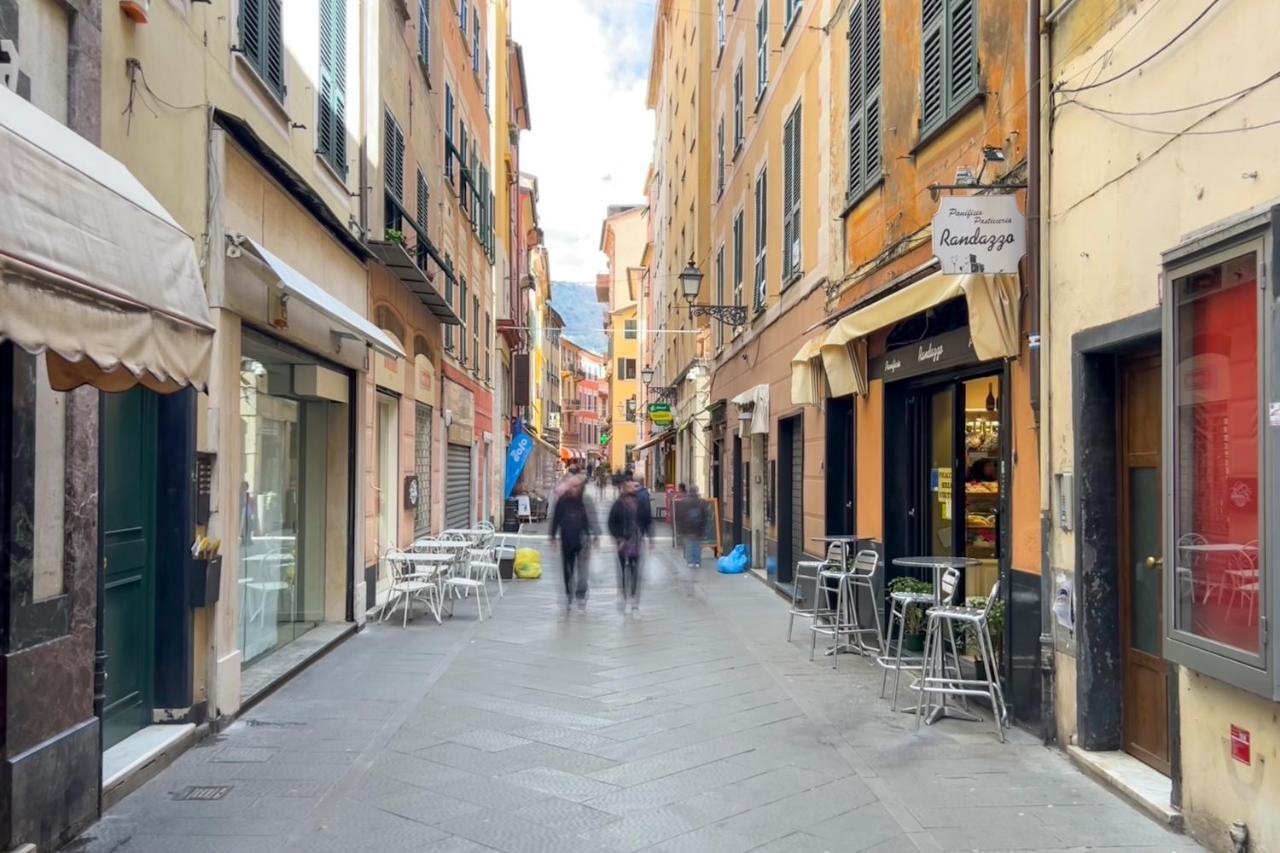 Mazzini 12 Very Central Apartment With Private Garage, Air Conditioning, Wifi, Just 50 Meters From The Beach ラッパロ エクステリア 写真