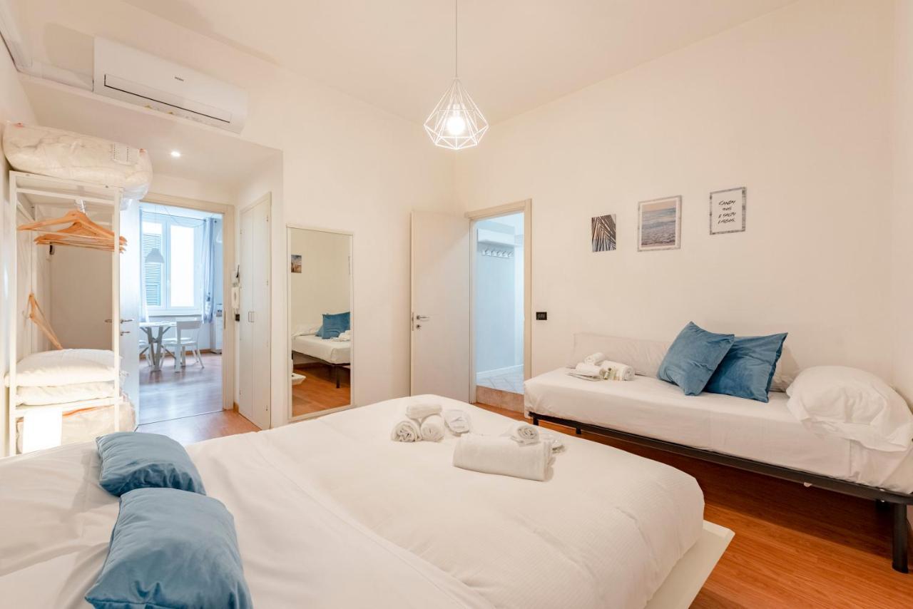 Mazzini 12 Very Central Apartment With Private Garage, Air Conditioning, Wifi, Just 50 Meters From The Beach ラッパロ エクステリア 写真