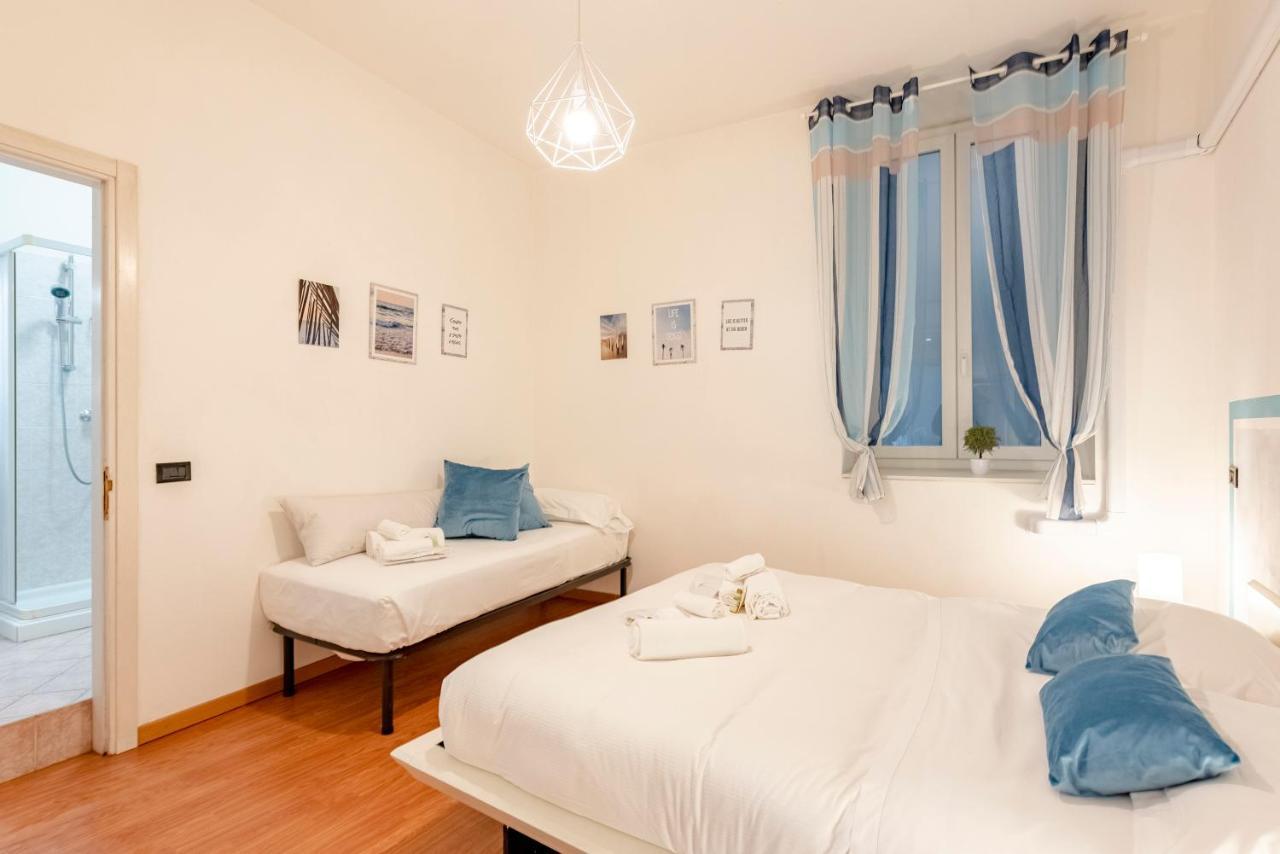 Mazzini 12 Very Central Apartment With Private Garage, Air Conditioning, Wifi, Just 50 Meters From The Beach ラッパロ エクステリア 写真