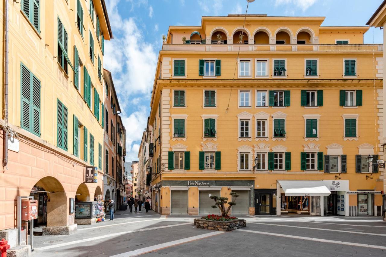 Mazzini 12 Very Central Apartment With Private Garage, Air Conditioning, Wifi, Just 50 Meters From The Beach ラッパロ エクステリア 写真